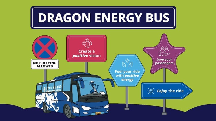 Long Long Energy Bus Sign-1