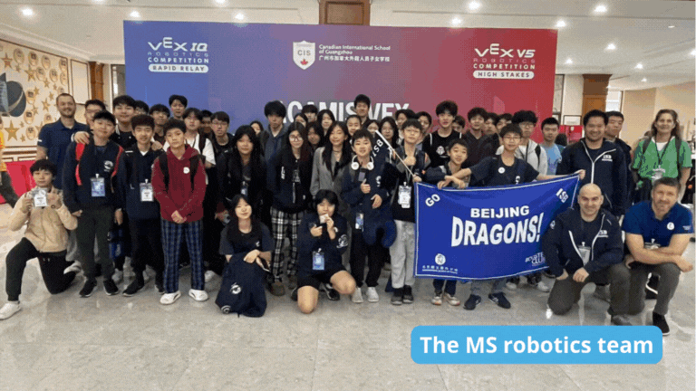 A slideshow of photos related to ISB students participating in academic competitions outside school in 2024-2025