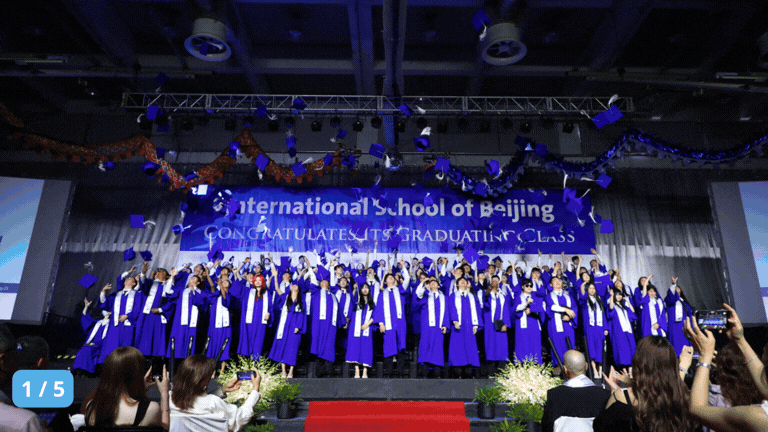 A slideshow of images from ISB graduation activities in 2026